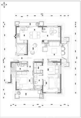 龙山馨园样板房A户型——许娜的设计师家园
